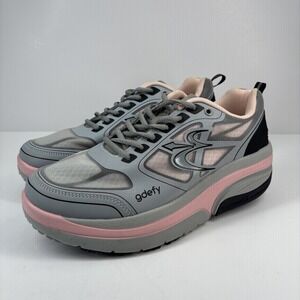 Gravity Defyer Ion Women's‎ US 10.5 Gray/Pink Athletic Walking Shoes Comfort